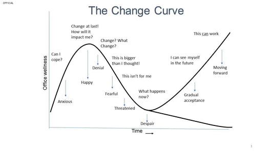 Tip of the Week: Understanding the Change Curve—Supporting Employees Through a Workplace Transformation