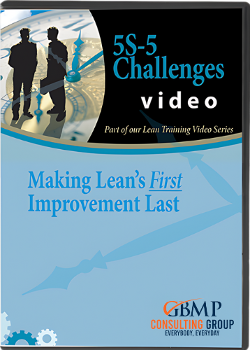 5S 5 Challenges DVD & The 5S Nuts & Bolts Exercise